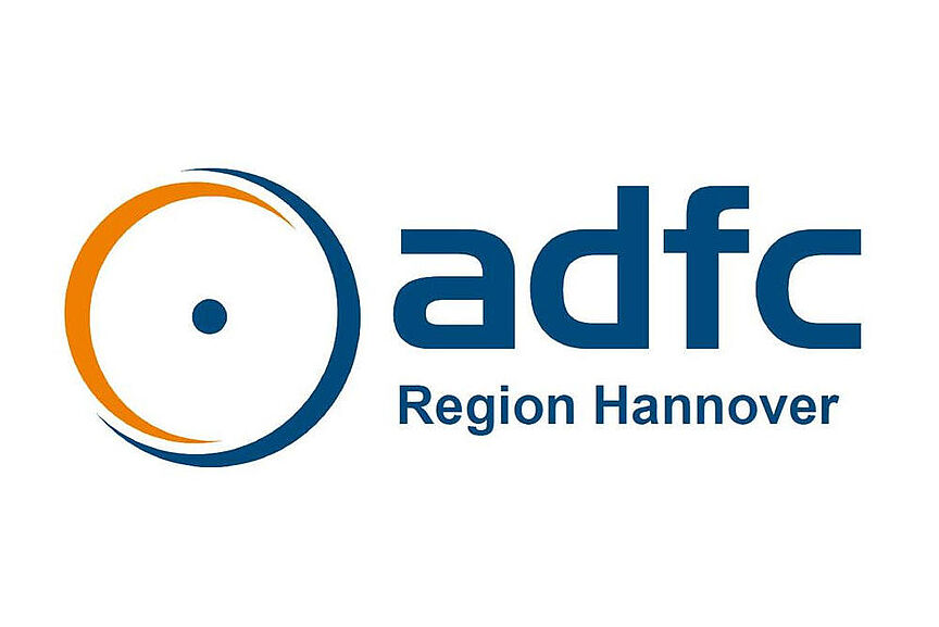Logo mit Schriftzug des ADFC Region Hannover