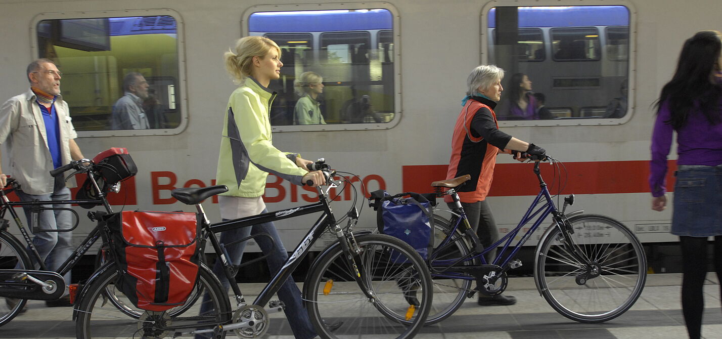 Fahrradmitnahme in der Bahn