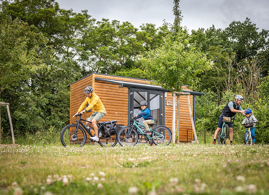 Bett+Bike bringt Radfahrende zu passenden Unterkünften. Bett+Bike bringt Radfahrende zu passenden Unterkünften.